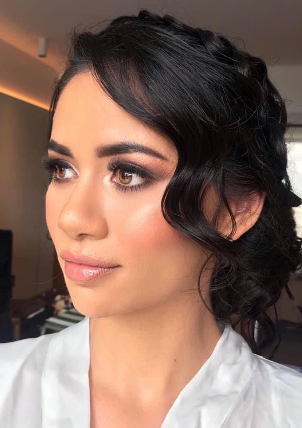 Wedding makeup look